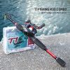 Calamus T1 Telescopic Fishing Rod and Reel Combo, Ready-to-go Fishing Gear Set with Fishing Line, Lure Kits & Accessories and Carrier Bag for Freshwater & Saltwater - Image 7